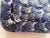 Antique Blue & White Spongeware Platter - 8 X 11.5 For Sale - Image 4 of 9