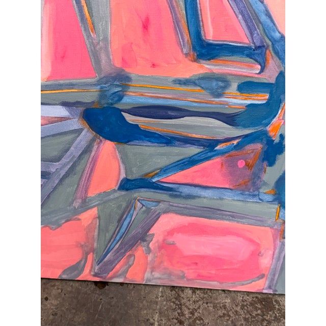 2010s Abstract Acrylic on Canvas Painting, Circa 2010 For Sale - Image 5 of 12