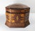 Wood 19th Century American Folk Tramp Art Parquetry Inlaid Jewelry Box For Sale - Image 7 of 13