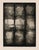 "Sum of the Parts" - Abstract Etching in Ink on Paper (#3/20) Dark abstract print by Doris Ann Warner (American,...