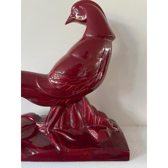 Stunning ceramics! This beautiful pheasant is an absolute stunner. An eyecatcher in every livingroom/home. Ceramic Signed:...