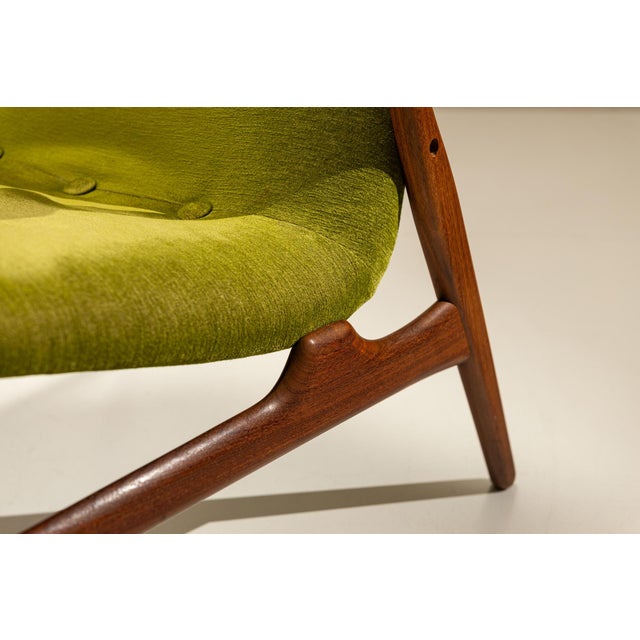 Lounge Chairs attributed to Arne Hovmand-Olsen, Denmark, 1960s, Set of 2 For Sale - Image 9 of 11
