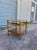 Brown Mid Century Modern ‘Acclaim’ Square Side Table With Curved Lower Shelf | AltaVista Lane Furniture For Sale - Image 8 of 13