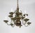 Dutch Baroque Style 2-Tier Aged Brass 12-Light Chandelier For Sale - Image 12 of 13