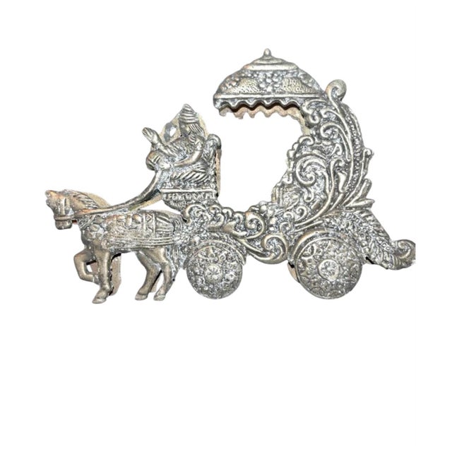 Early 50’s Silver Metal folded napkin holder. No markings. Could also use to hold your mail or small note tablets. Options...