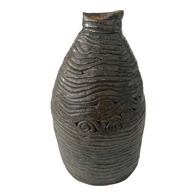 Vintage Pottery Vase For Sale