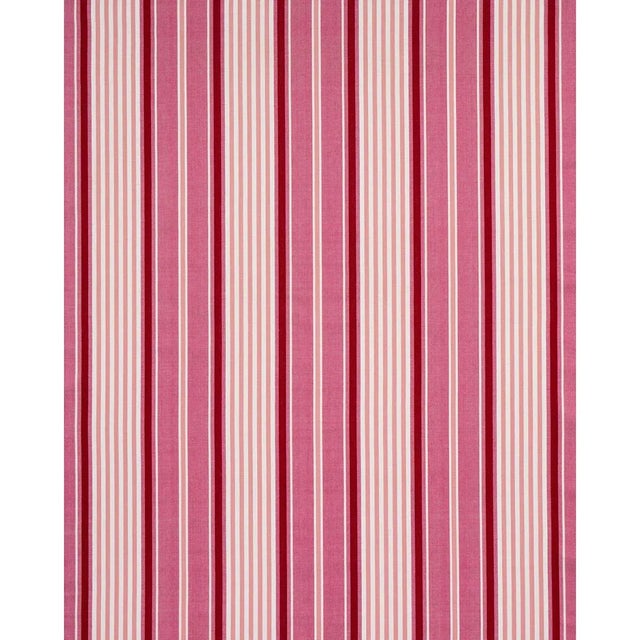 Not your ordinary ticking stripe, Minzer Cotton Stripe improves upon a classic. This large-scale fabric gets some serious...
