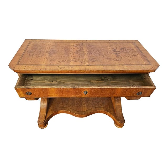 Antique Wooden Console Table, 1890s For Sale - Image 6 of 12