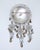 Norwegian Sterling Silver Solje Wedding Brooch by e.o. Erickson, 1940's For Sale - Image 11 of 14