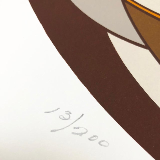 “Bubbles Honey” Original Serigraphy by Alfredo Orozco For Sale - Image 4 of 6