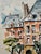 Original watercolor on paper by Henry Emil Salloch, also known as Heinz Emil Salloch, the German-born American artist and...