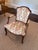 Pair 1800s Fauteuils With English Upholstery For Sale - Image 9 of 11