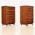 Pair of Tallboy Dressers by White & Newton For Sale - Image 16 of 17