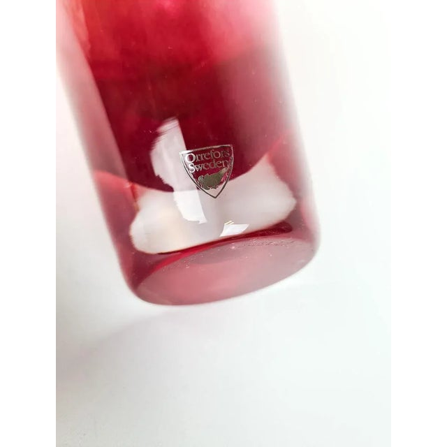 Glass Scandinavian Modern Haze by Erika Lagerbielke for Orrefors, Sweden For Sale - Image 7 of 9