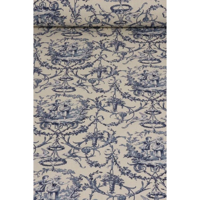 A playful toile inspired by the 18th Century game 'buff', a symbolic activity of playfulness and sensuousness between the...