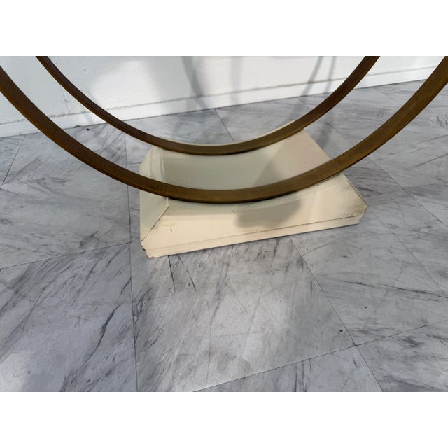 1960s 1960s Mid-Century Modern Circular Side Table With Drawer For Sale - Image 5 of 9