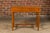 Mid 20th Century English Pine Faux Bamboo Desk with Two Drawers and H-Form Cross Stretcher For Sale - Image 10 of 12