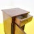 Brown Empire Nightstand in Wood with Door and Drawer For Sale - Image 8 of 12