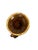 Amber & Gold Resin Parrot Vase With Feathered Textured Body For Sale In Baton Rouge - Image 6 of 10