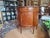 Italian Half-Moon Inlaid Cabinet with Bronze Friezes, 1960s For Sale - Image 18 of 18