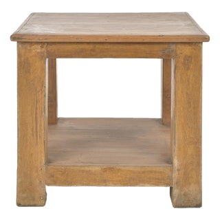 Square Table in Solid Wood For Sale