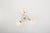 Italian Brass Cascade Ceiling Lamp, Italy For Sale - Image 11 of 14