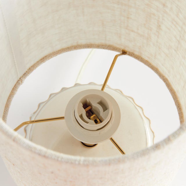 White Austin Mini Lamp For Sale - Image 8 of 11