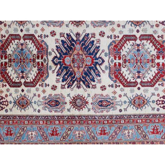 Persian Khotan Ghanzi Wool Rug - 6'1" X 8'5" For Sale - Image 3 of 6