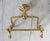 Hollywood Regency Vintage Brass Toilet Paper Holder For Sale - Image 3 of 8