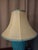 Postmodern Vintage 1980s Postmodern Twisted Plaster Floor Lamp - Michael Taylor Style - Turquoise For Sale - Image 3 of 9