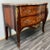 Vintage French Style Walnut Chest of Drawers with Marble Top For Sale - Image 3 of 17