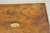 Wood Antique English Victorian Burl Walnut Small Lap Desk Box With Fitted Interior For Sale - Image 7 of 12