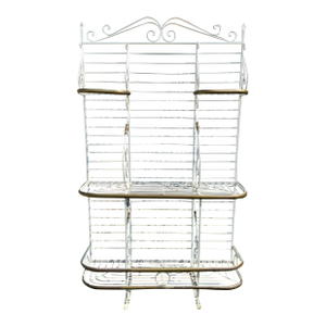 20th Century Metal Wire Bakers Rack