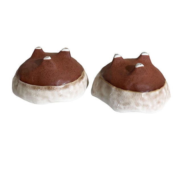 1980s Vintage Set of Two Chinoiserie Ceramic Bowls For Sale - Image 5 of 10