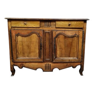 Louis XV Sideboard in Walnut and Oak, 1750s For Sale