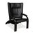 Spot 698 Armchair in Black Leather from WK Wohnen For Sale - Image 6 of 18