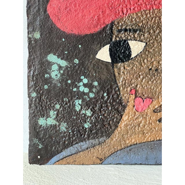 Elvira VI, Painting on Metal For Sale - Image 5 of 16