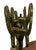 Mid 20th Century Solid Vintage Brass Ship Anchor Door Knocker — Nautical 4” Tall For Sale - Image 5 of 12