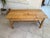 Wood Wood Farmhouse Coffee Table For Sale - Image 7 of 9