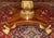 1990s Mahogany Neo Classical Regency Style Marble Top Dining Center Table For Sale - Image 9 of 10