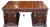 Wood Antique Circa 1880 French Renaissance Revival Partner's Desk, Fully Carved on All Sides With Parquetry Top For Sale - Image 7 of 18