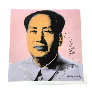 1990s After Andy Warhol "Mao Zedong" Lithograph
