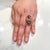 Bochic "Capri" Amethyst, Citrine & Peridot Ring Set In 18K Gold & Silver Natural Amethyst - 3 Carats Natural Citrine - 3...