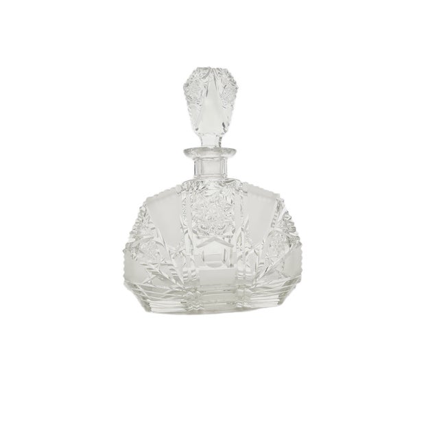 Art Deco Glass Water Carafe, Czechoslovakia, 1950s For Sale - Image 15 of 17