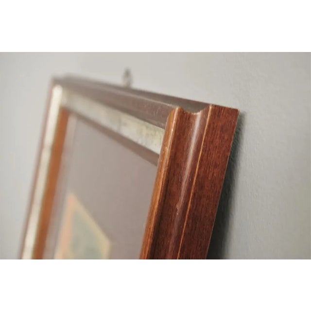 1970s Gold Leaf Painting in Frame, 1970s For Sale - Image 5 of 6