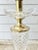 1970s 1970s Empire French-Style Hospitality Cut Crystal & Gold Tone Brass Lamp For Sale - Image 5 of 10