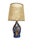 Blue Ceramic Lamp by Georges Pelletier for Vallauris, 1970 For Sale - Image 8 of 8