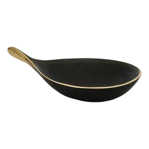 Carl Auböck Model #4208 Patinated Brass Bowl