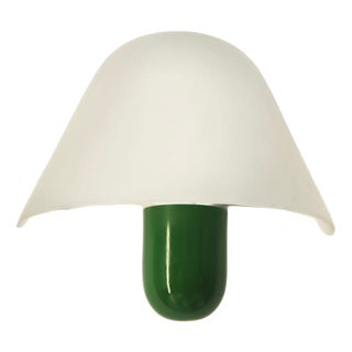 Green Wall Light from VeArt, 1980s For Sale