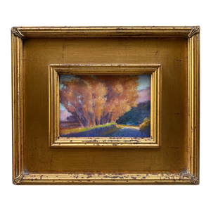 Framed Pastel Landscape of Foxen Canyon, Signed by David Wolfram